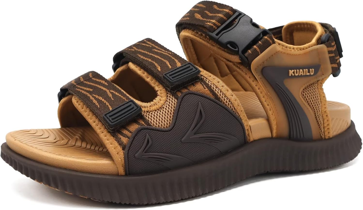 KuaiLu Mens Hiking Sandals (Arch Support)