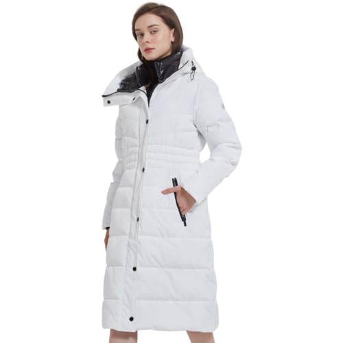 IKAZZ Women's Thickened Vegan Down Parka
