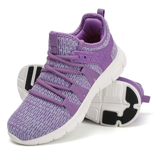 INZCOU Running Shoes Lightweight Tennis Shoes Non Slip Gym Workout Shoes Breathable Mesh Walking Sneakers