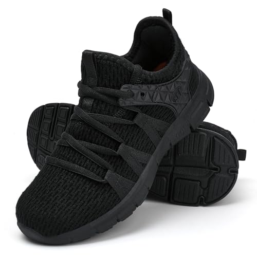 INZCOU Running Shoes Lightweight Tennis Shoes Non Slip Gym Workout Shoes Breathable Mesh Walking Sneakers