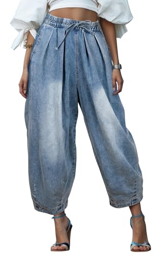 UQJE Wide Leg Baggy Jeans (Budget Pick)