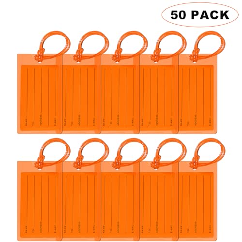 Sodsay 50 Pack Luggage Tags