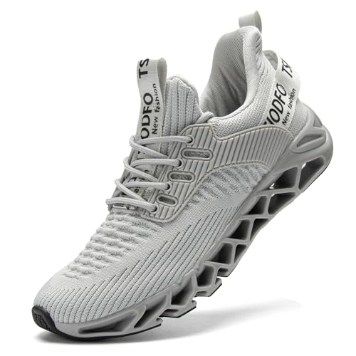 SKDOIUL Men Sport Running Shoes Mesh Breathable Trail Runners Fashion Sneakers