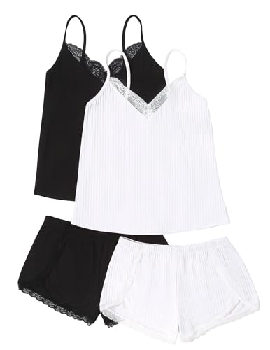 Ekouaer Cami & Shorts Set