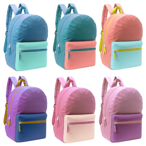 Moda West 24-Pack 17" Two-Tone Backpacks