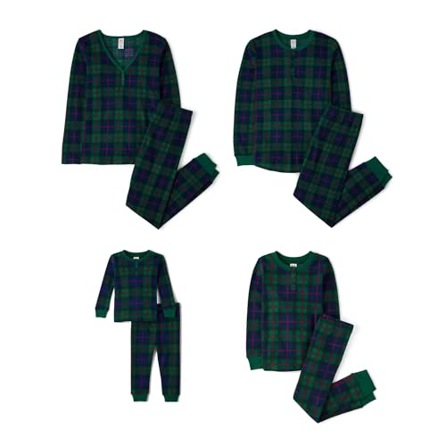The Children's Place Baby Toddler 2 Piece Family Matching, Thermal Pajamas Sets