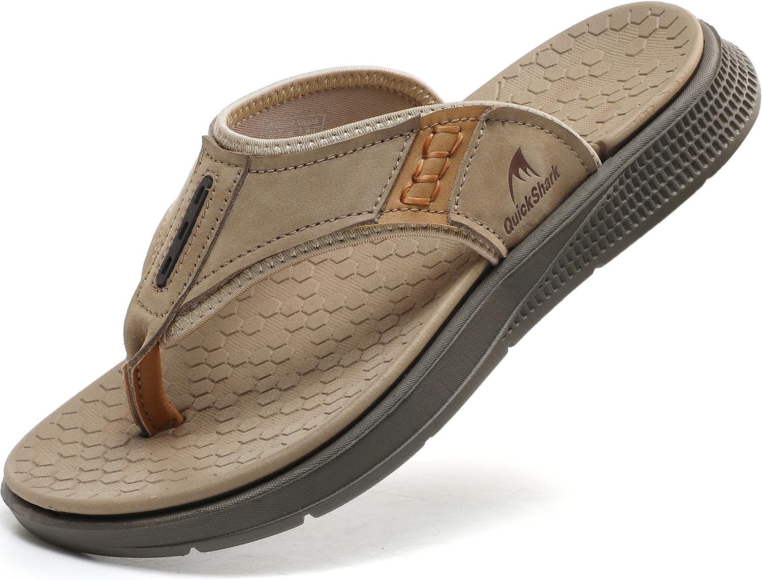 Quickshark Leather Flip Flop
