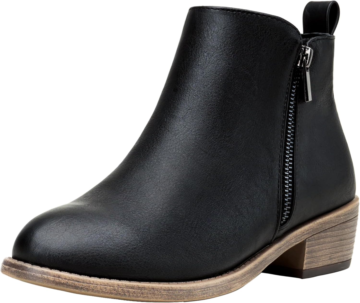 Jeossy Women's 905 Ankle Boots, Classic Low Heeled Short Booties, Casual Comfortable Boots with Wide Widths Available