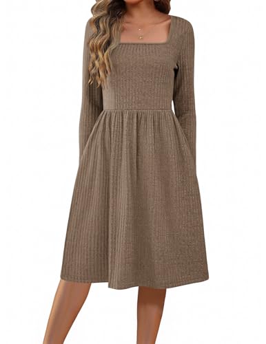 Zeagoo Knit Knee-Length Dress