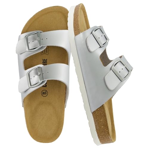 CUSHIONAIRE Lane Cork Footbed Sandal
