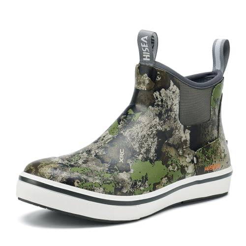 HISEA Men's Deck Rain Boots