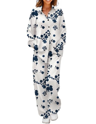 Ekouaer Satin Silky Pajama Set (B0D7HMYHVG)