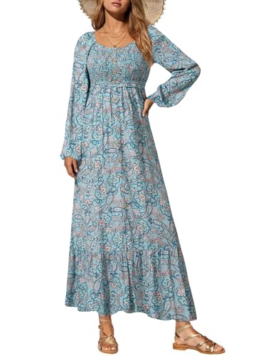 Dokotoo Smocked Empire Maxi