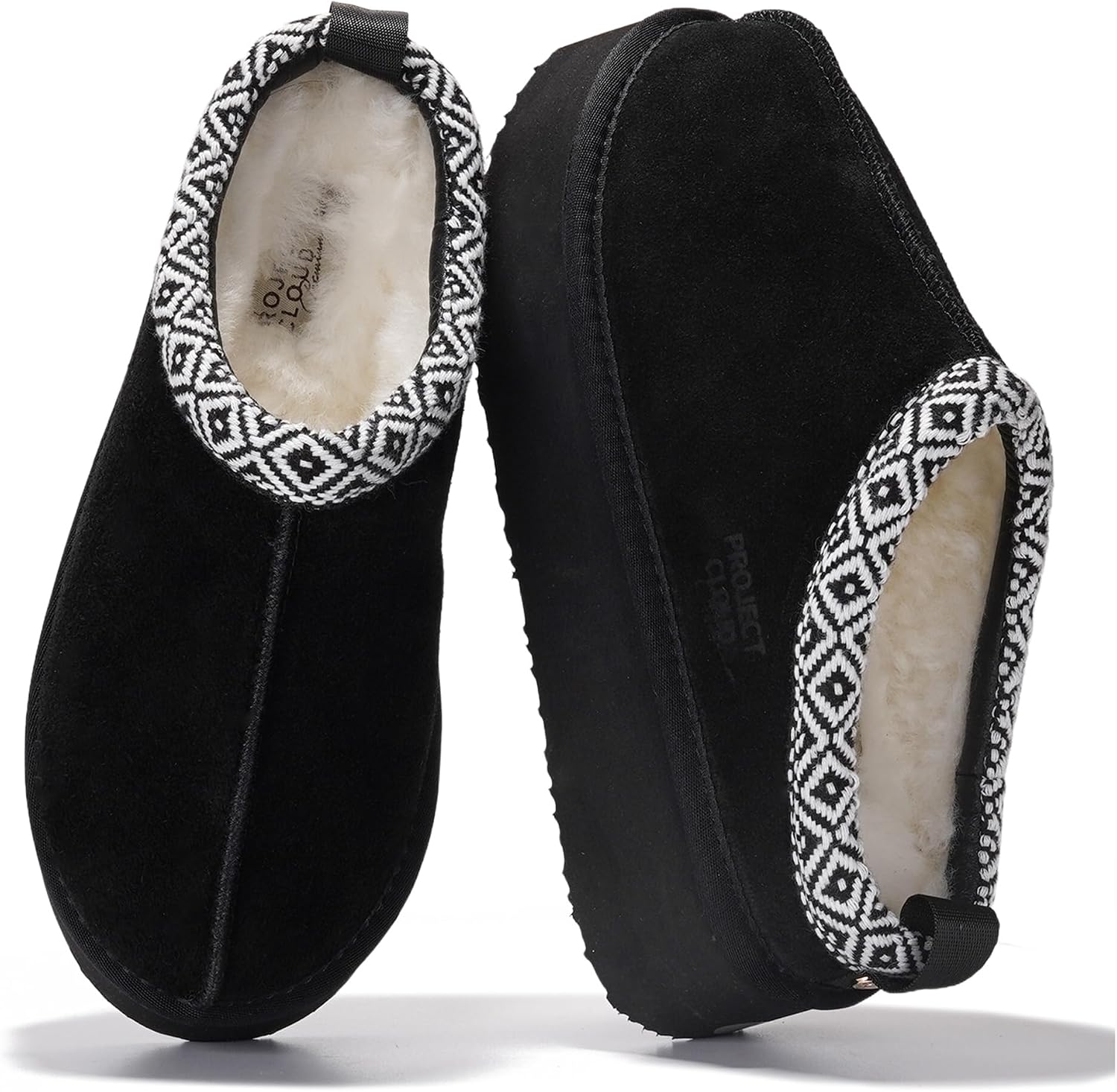 Project Cloud 100% Genuine Leather Platform Slippers for Women  Soft Memory Foam Womens Slippers & Supportive Clogs for Women 2025  Cozy, Stylish Everyday Footwear (Sayre)