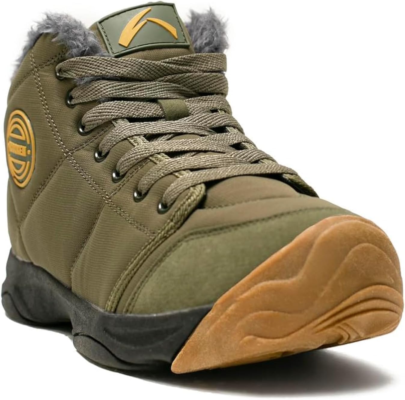UPSOLO Mens Winter Trekking Snow Boots