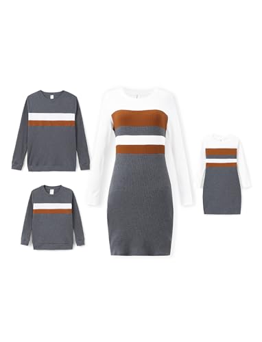PATPAT Fall/Winter Cotton Long Sleeve Bodycon Dress Set