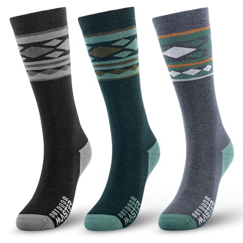 OutdoorMaster Merino Wool Ski Socks