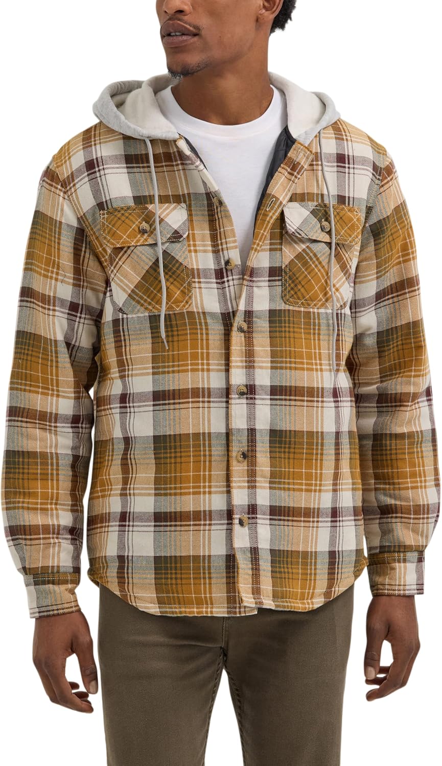 Wrangler Authentics Quilted Flannel