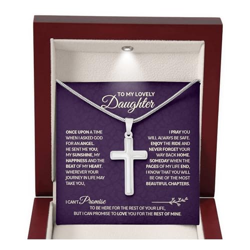 To My Beautiful Daughter Necklace