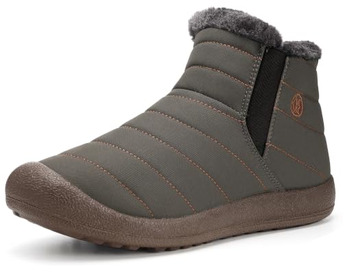 Eagsouni Fur-Lined Slip-On Booties