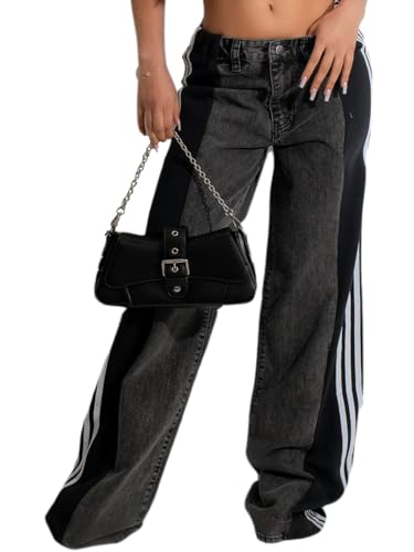 Angsuttc Patchwork Straight Jean