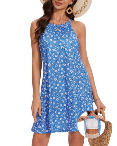 ANYFITTING Summer Dress with Built in Bra (Mini)