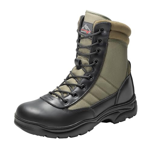 NORTIV 8 Men's Military Tactical Work Boots Trooper