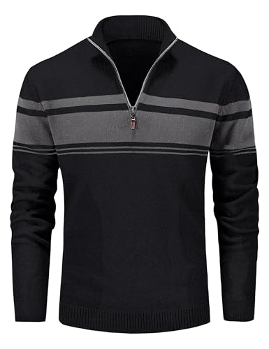 MAGCOMSEN 1/4 Zip Cotton Sweater