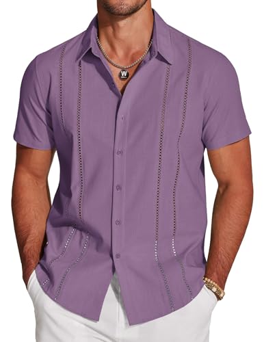 COOFANDY Cuban Guayabera