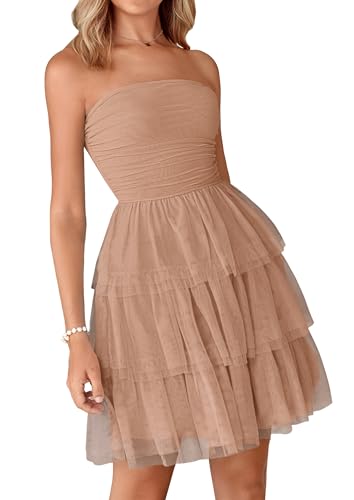 PRETTYGARDEN Tulle Short Dress