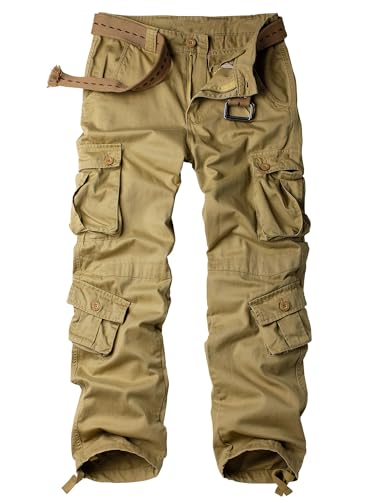 AKARMY Men's Casual Cargo Pants