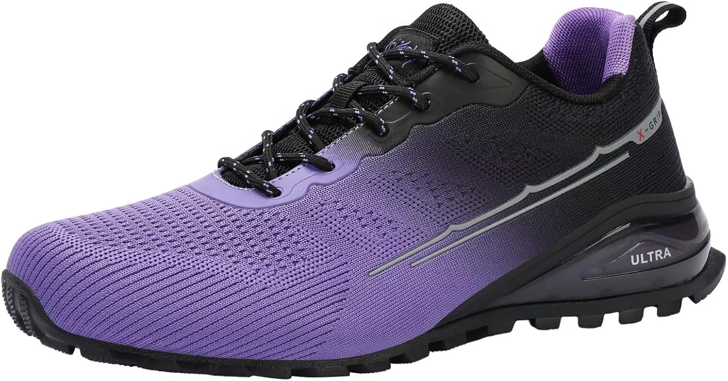 Men's Fashion Sneakers Lightweight Breathable Walking Shoes Tennis Cross Training Shoe Non Slip Trail Running Shoes