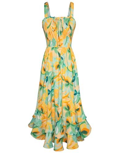 GRACE KARIN Square Neck Maxi (Budget)