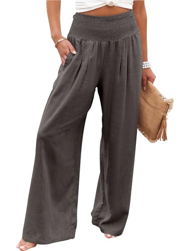 ANRABESS Linen Palazzo Pants (classic)