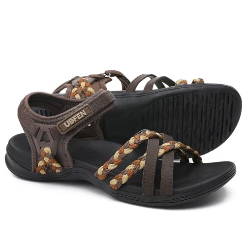 UBFEN Womens Hiking Comfort Sport Sandals