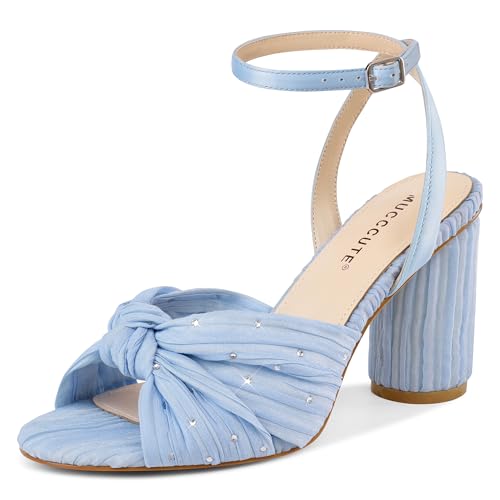 MUCCCUTE Bow Knot Heeled Sandals