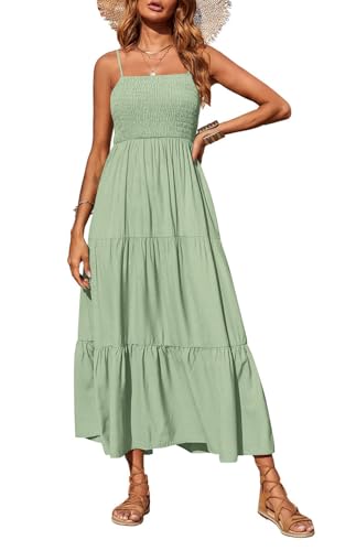 PRETTYGARDEN Maxi Smocked Dress