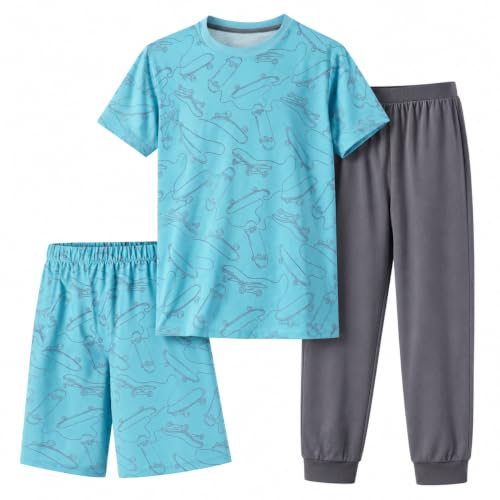 US Angels Boys 3-Piece PJs