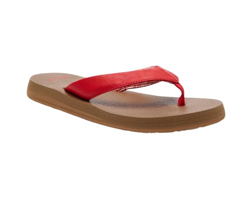 Sanuk Yoga Mat II | Flip Flops for Women | Yoga Sandals For Women | Women's Beach Sandals | Memory Foam Footbed