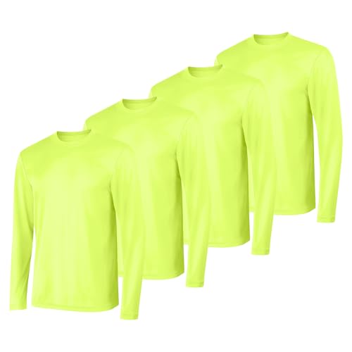 Hanes Sport Men's Long-Sleeve T-Shirt Pack, Cool DRI Moisture-Wicking Performance T-Shirts, Performance Tee, 2-Pack