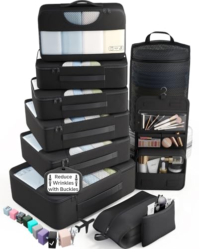 Veken 10 Set Packing Cubes