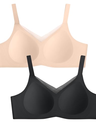LetsJoli Lace V Seamless Bra