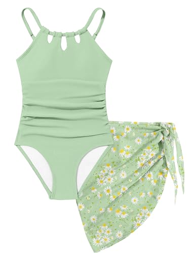 KANGKANG Girls Quick Dry Cut Out One Piece