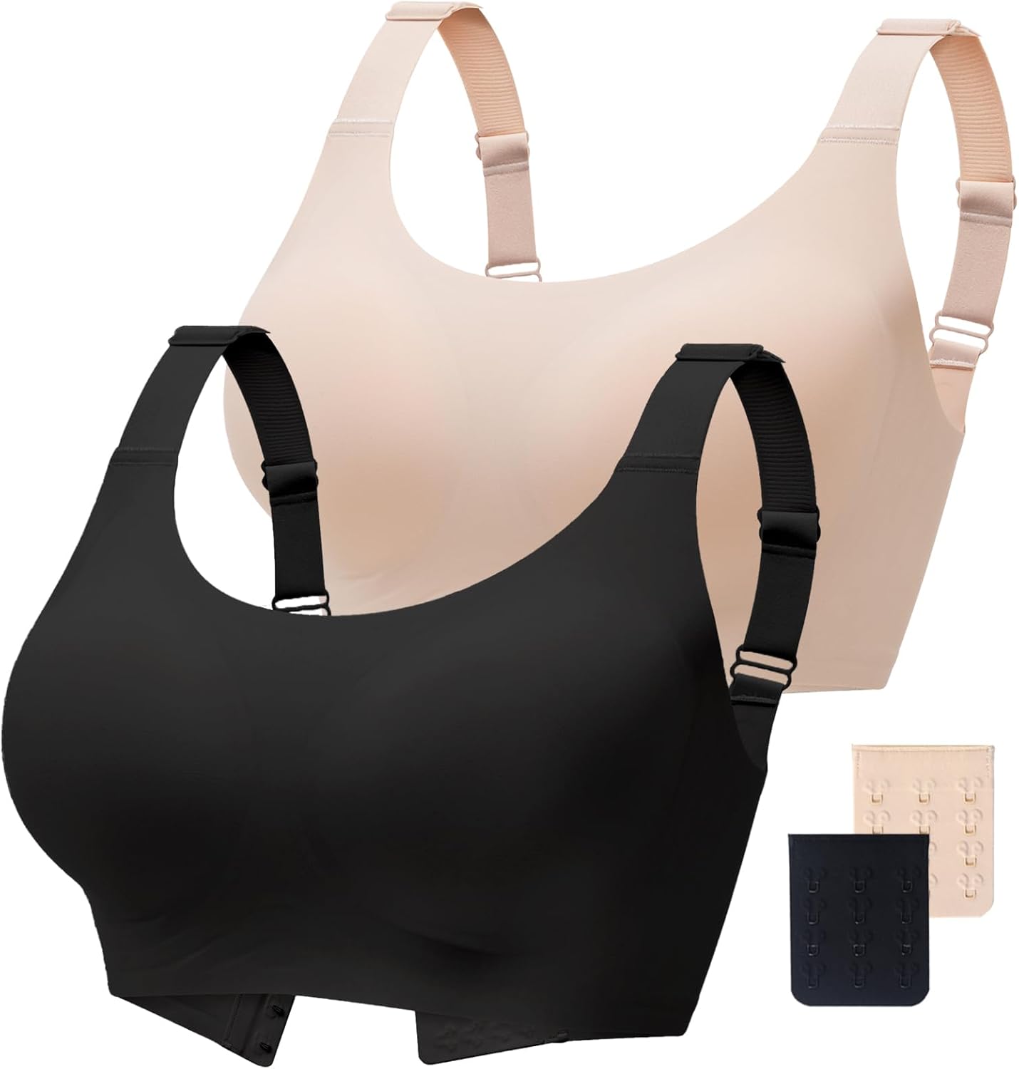 Gailife Womens Wireless Push Up Bras for Women No Underwire Seamless Full Coverage Supportive T Shirt Everyday Bras