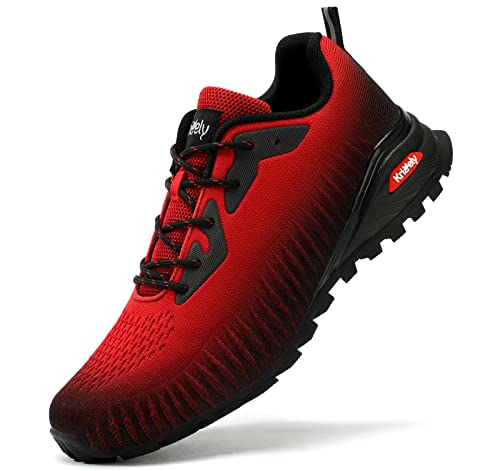 Men's Fashion Sneakers Lightweight Breathable Walking Shoes Tennis Cross Training Shoe Non Slip Trail Running Shoes