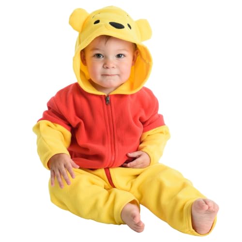 Cuddle Club Fleece Baby Bunting Bodysuit with Hood, Convertible Mittens & Booties, Car Seat Friendly, Soft & Warm, Easy Zip