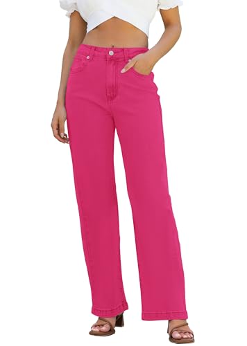 ETTELO High-Waisted Straight Leg