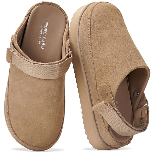 Project Cloud Genuine Suede Clogs