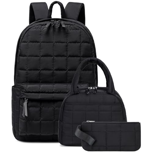 BTOOP School Backpacks for Teen Girls Bookbags Lightweight Kids Backpack School Bags Set with Lunch Box Pencil Case