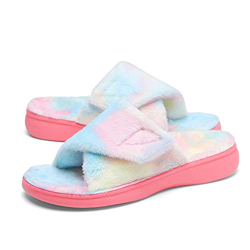 SOLLBEAM Fuzzy Orthotic Slipper